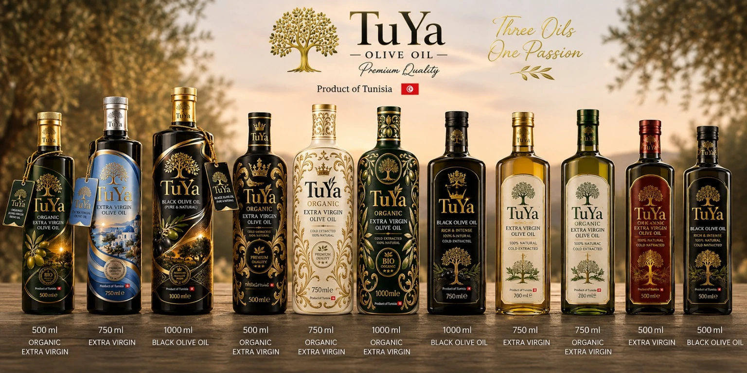 Extended TuYa olive-oil assortment